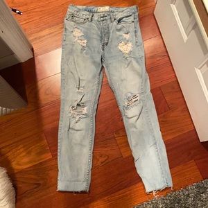 Free People lightwash jeans